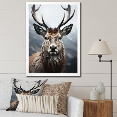 Cerf Bearnard monochrome I