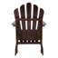 Ensemble de chaise Adirondack et table d'appoint d'extérieur Bremment-91457451