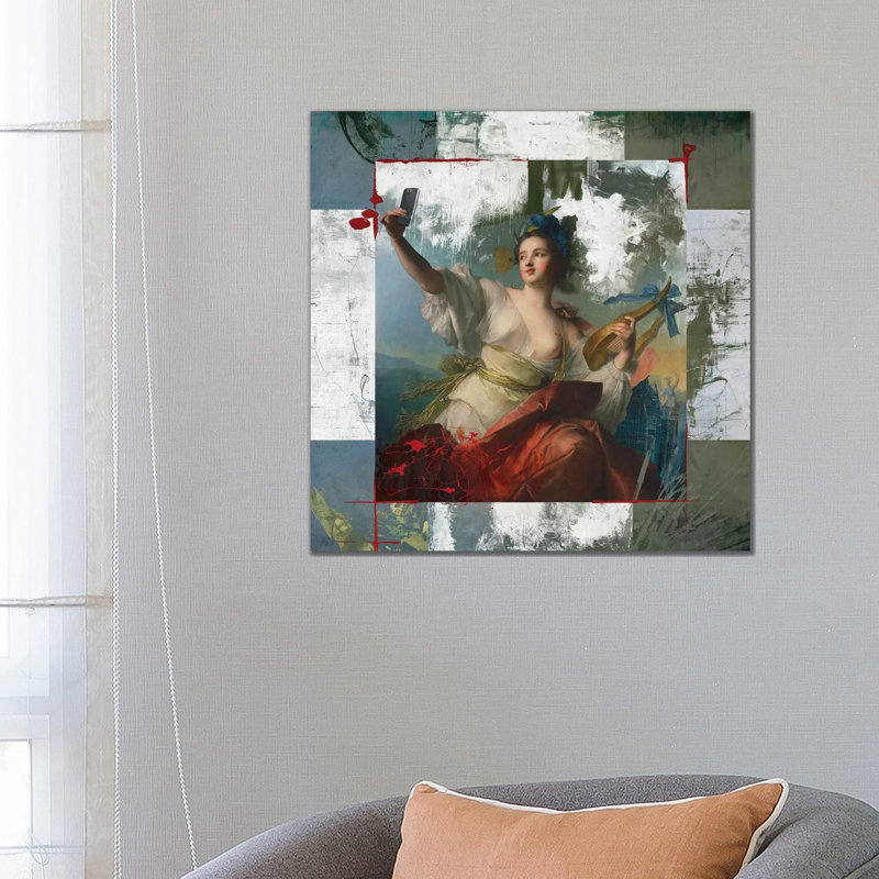 Sexiest Selfie by José Luis Guerrero - 1 Piece Wrapped Canvas Wall Art, 66.04 cm H x 66.04 cm W