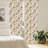 Botanical Floral Semi-Sheer Rod Pocket Sliding Panel-1901624729