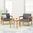 Acacia 2 - Person Patio Conversation Set with Cushions