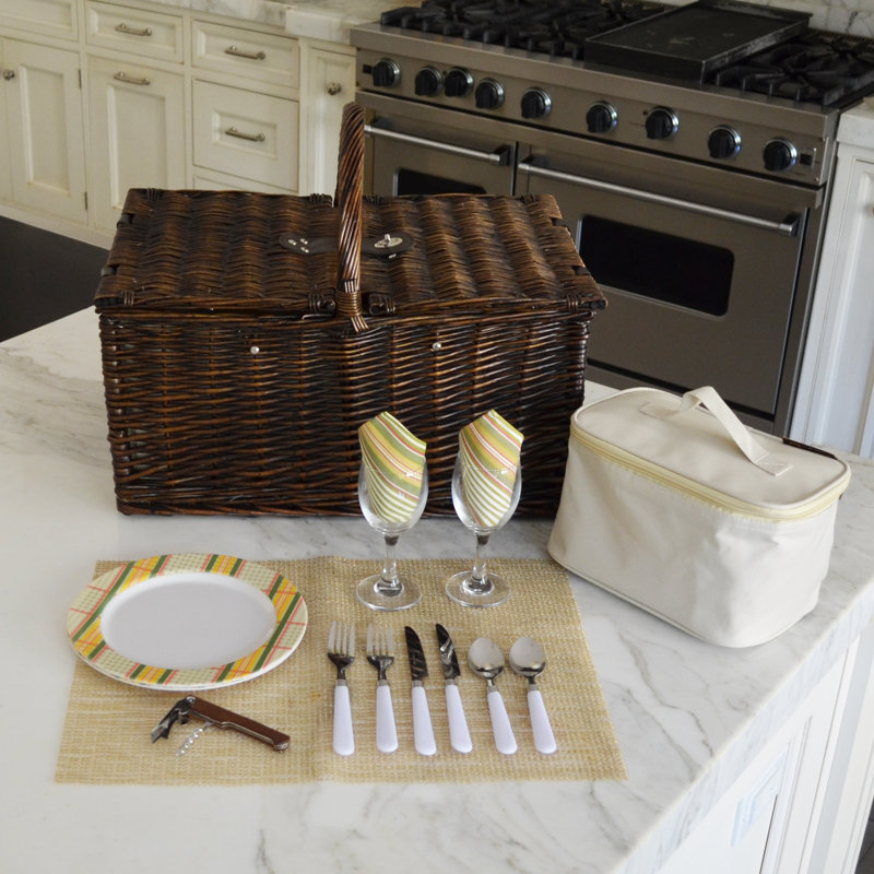 Panier à pique-nique pour deux, Hamptons