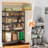 Nurtene 35.4'' W Metal Shelving Unit