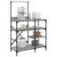 Baker's Rack 90X40x132 Cm Engineered Wood And Metal-1987478033