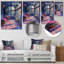 Serre rose ensoleillé Serenity - Art mural-106128667-106128669