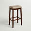 Bartonville Counter & Bar Solid Wood Backless Stool with Upholstered Seat-866721035-875261410