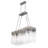 Matrix Linear Pendant - 13"D x 48.25"W x 31.5"H- Rainy Night-1180112214-1172175333