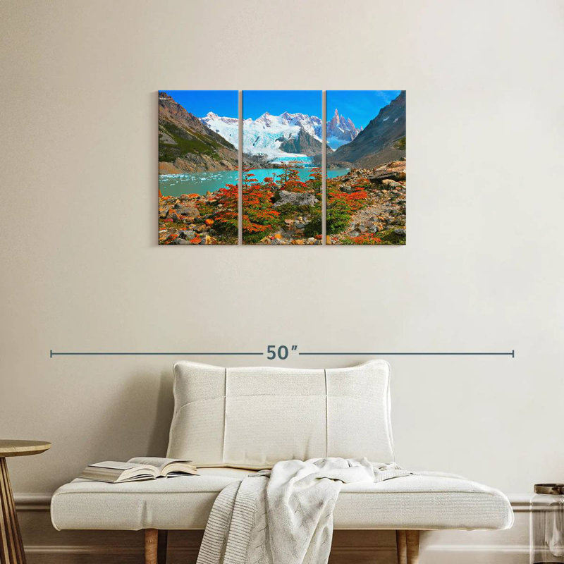 Alvord Cerro Torre Autumn Landscape, 20" H x 33" W