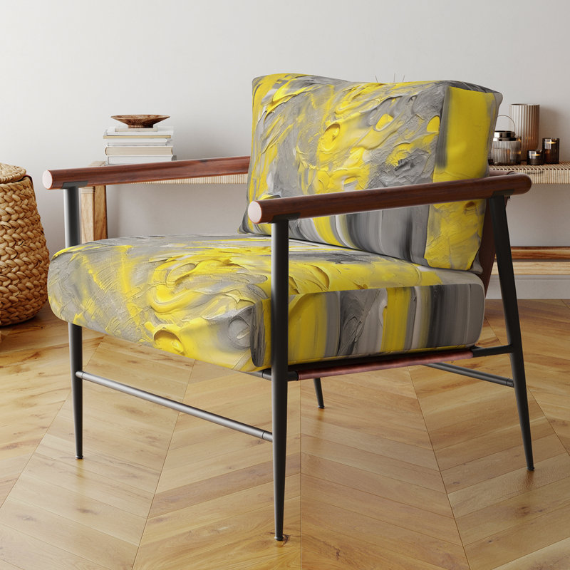 Fauteuil d'appoint rembourré Mystery Awakening, Noir, noir, noir, noir