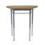 Bureau de classe en forme de trapèze Collaborative - grain d'érable / argent-115094421-115094424