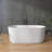 59'' x 29.5'' Freestanding Soaking Acrylic Bathtub