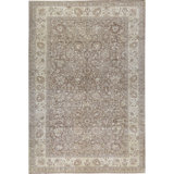 Sultanabad Hand Woven Wool Oriental Area Rug
