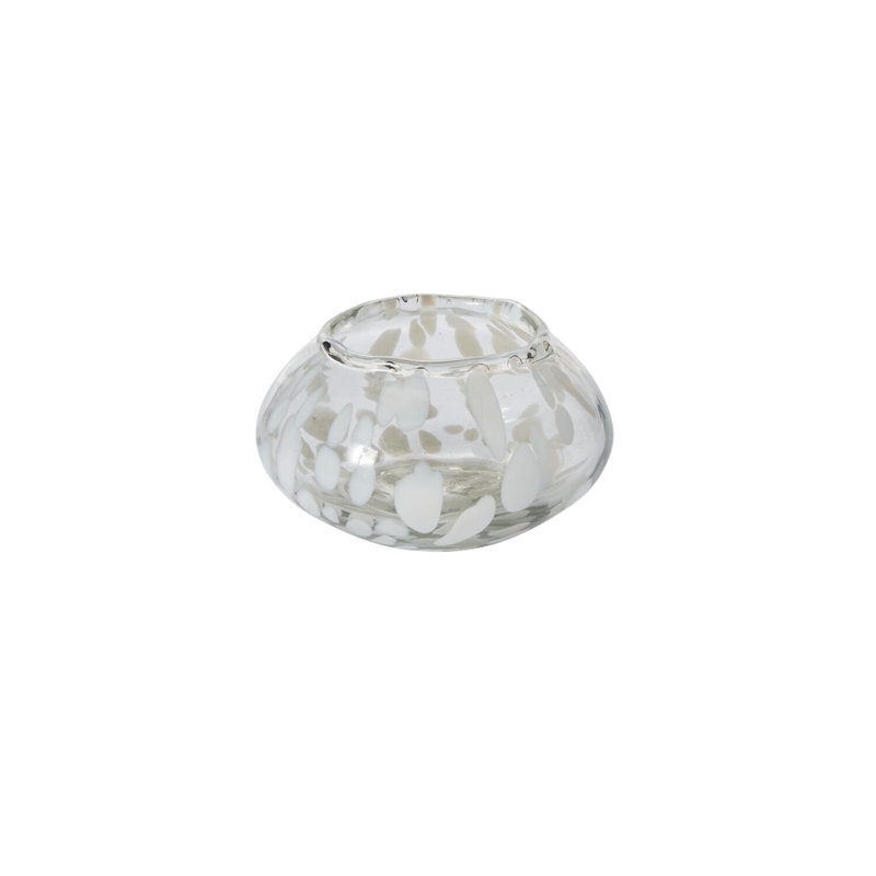 Porte-votive de table en verre H 2 po Vin