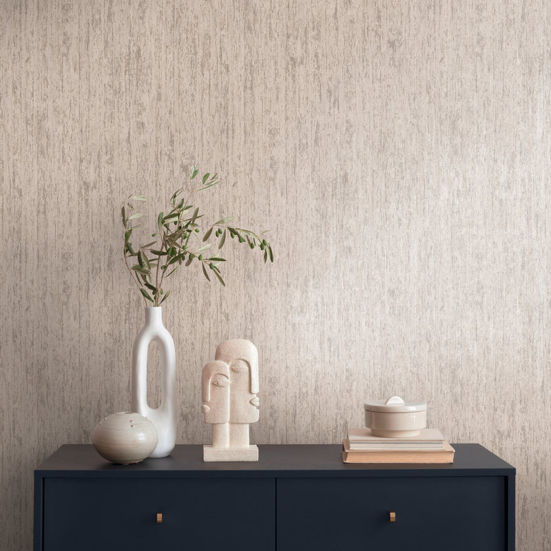 33cmm x 33cm Matte Wallpaper Roll, Grey