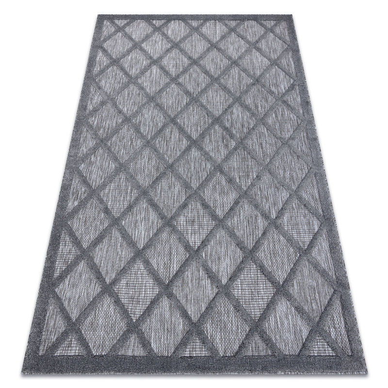 Pernick Geometric Area Rug, Beige, Rectangle 160 x 220cm