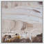 «Smeared Paint Brown White Color Field Abstract Shapes Modern Art Alternative Colorful», reproduction d'art sur toile-529972765-529972766