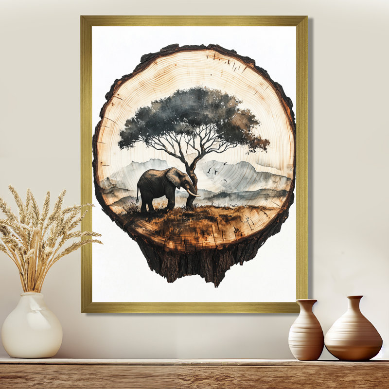 Imes - Animals Canvas Prints, H 20 po x l 12 po, Reproduction encadrée d'une seule photo, Doré