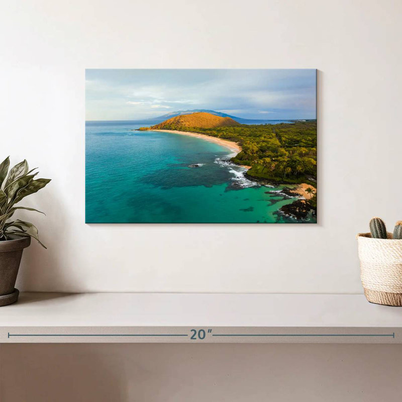 Gillard Blue Makena Beach, H 8 po x l 12 po