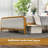 Dunkin Upholstered Metal Platform Bed-2144069452