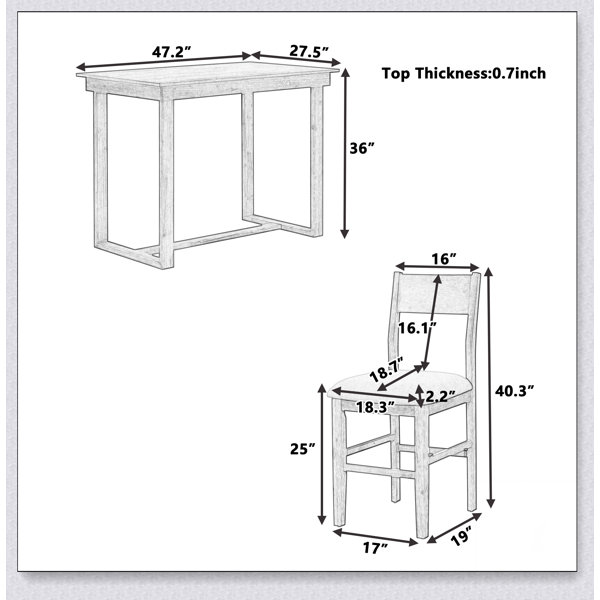 Dimensions du produit