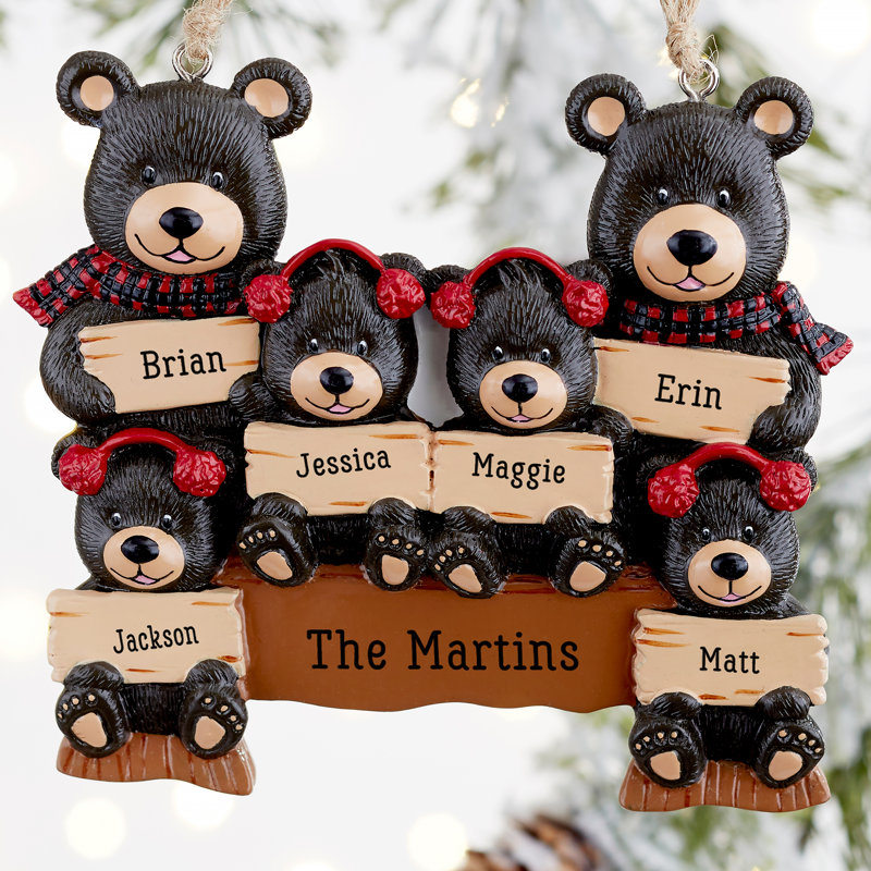 3.5'' Resin Animals Hanging Figurine Ornament, Yes