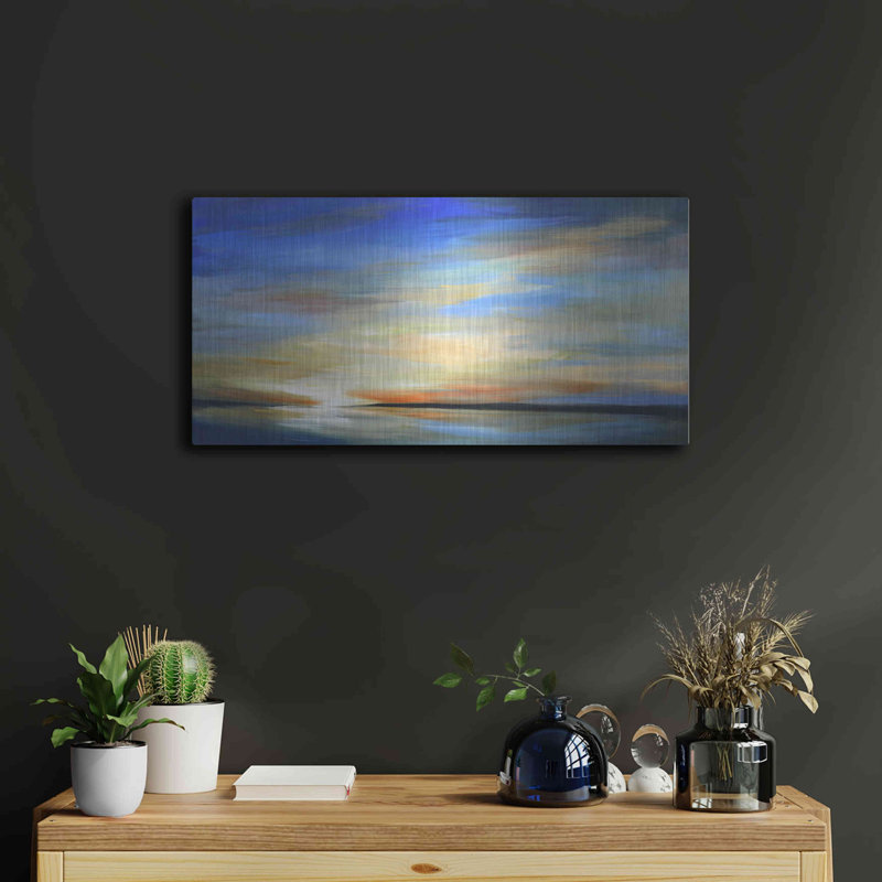 «April Sky II» par Sheila Finch, H 12 po x l 24 po