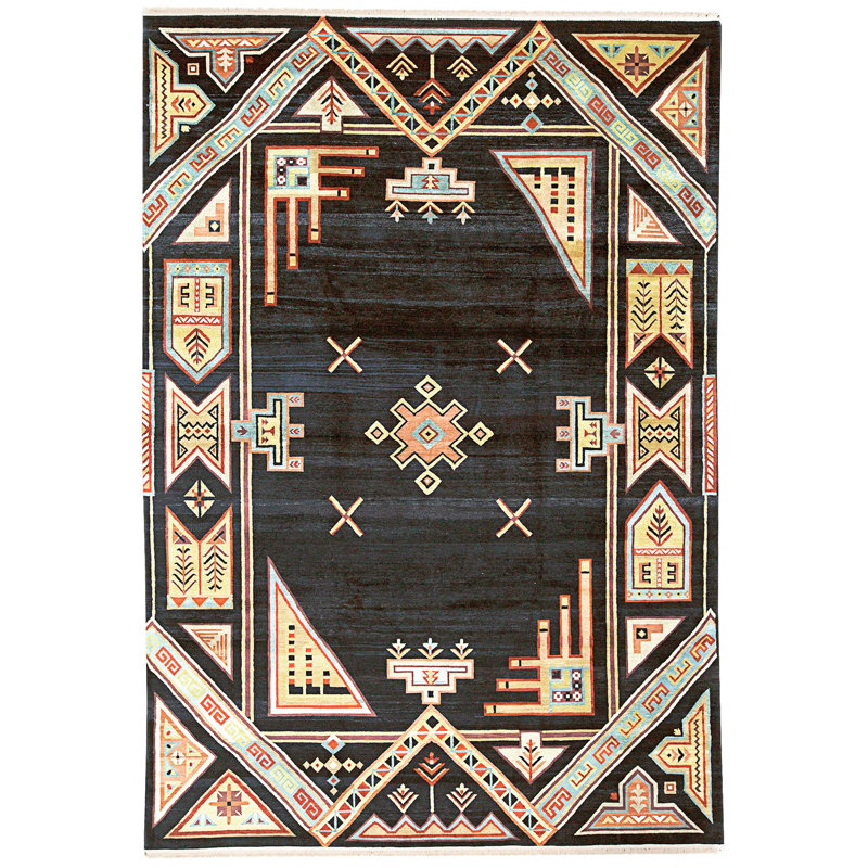 One-of-a-Kind 9'10" X 13'11" Hand Knotted Area Rug