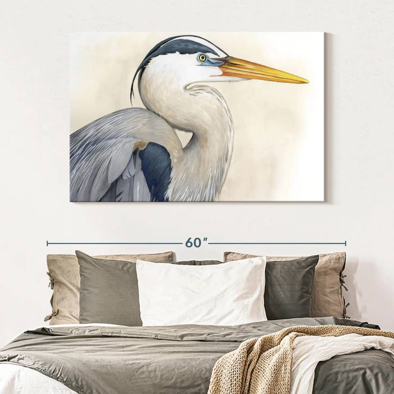 Bleu chasseur I, H 34 po x l 51 po