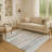 Premium Machine Washable Ansley AMF2000 Stripes Rug-820078303
