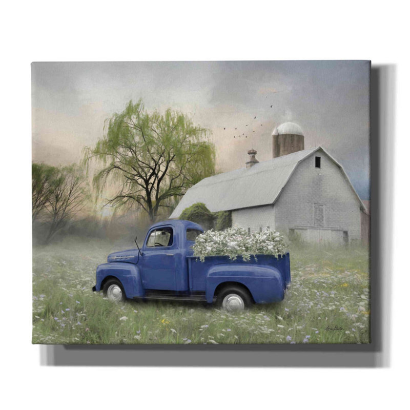 «Old Fashioned Spring» par Lori Deiter, art mural sur toile, H 20 po x l 24 po x P 0,75 po
