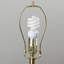  21.5" Lampe De Table En Métal Marelle