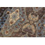 Tapis gris / bleu en laine noué à la main 6 pi 3 po x 9 pi Everson Ikat