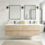 Ensemble de meuble-lavabo double 71 po Emit-1681667635