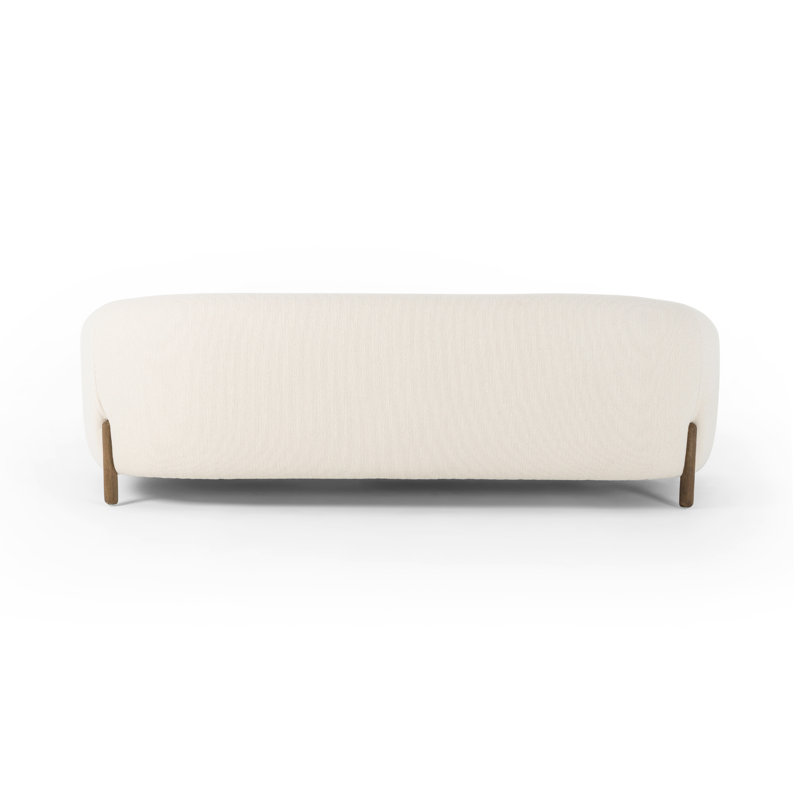 Lyla 86.5'' Sofa, Kerbey Ivory Boucle