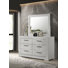 Commode 6 tiroirs avec miroir Leigh