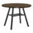 Gaspar Extendable Round Solid Wood Base Dining Table-1854172998