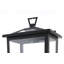 Jamila 8.5 Inch Outdoor Post Light in Black