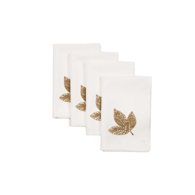 Padilla Polyester Embroidered Square Napkin