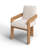 Asmund Solid Wood Upholstered Armchair-2142549064-2142549069