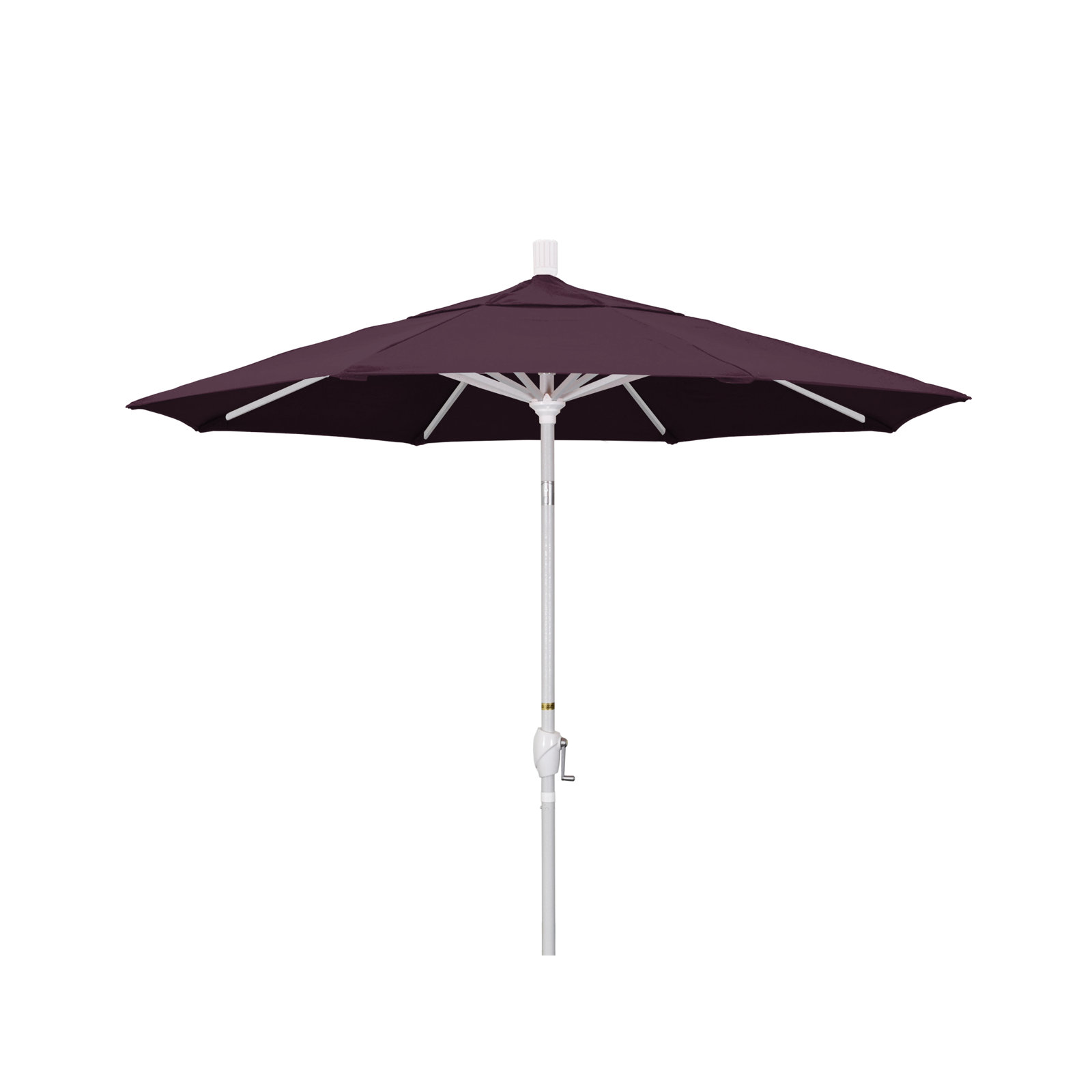 90'' Outdoor Umbrella, White, Canvas - Pacifica, Pacifica
