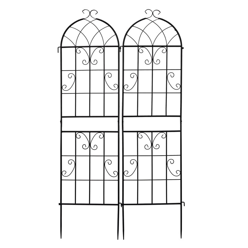 2 treillis de jardin 61 po pour plantes grimpantes