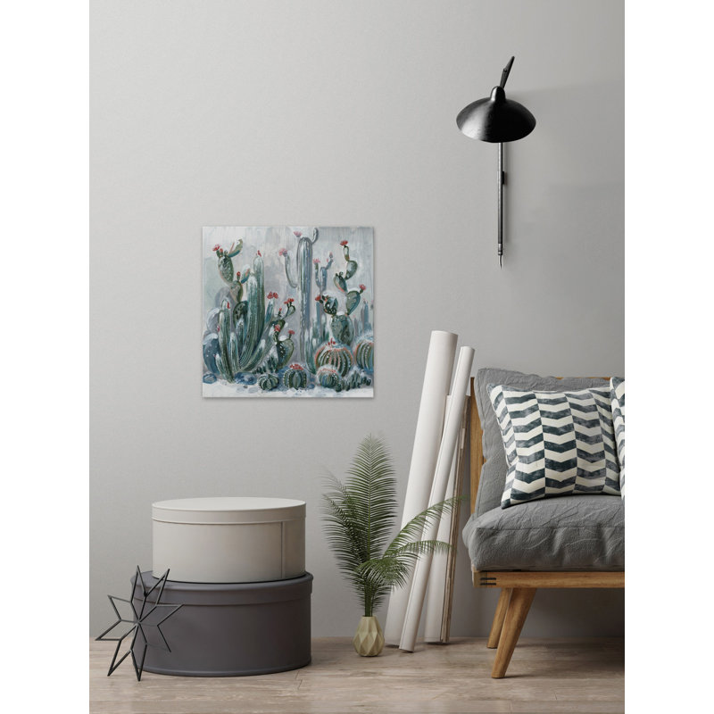 " Cactus Garden II ", 48" H x 48" W