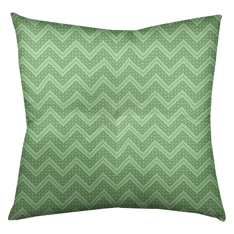 Coussin Rhonda Cheval, 30 po x 30 po, Vert clair