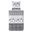 Bettwäsche-Set mit Pinguinen