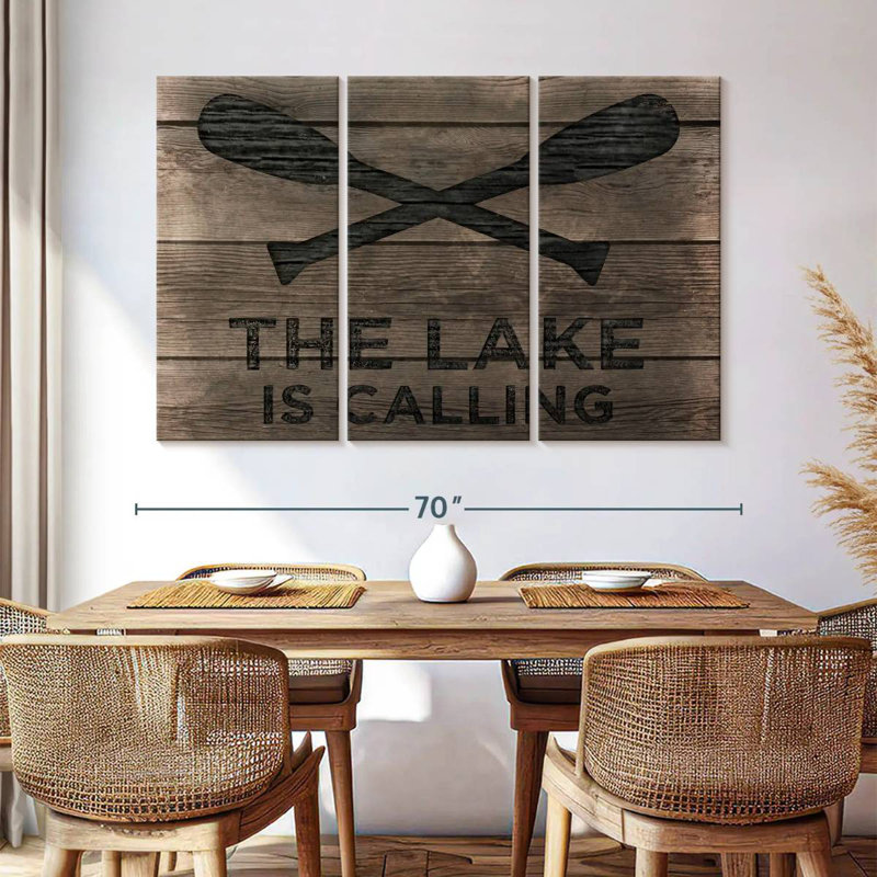 Senne Lake Is Calling, 42" H x 65" W