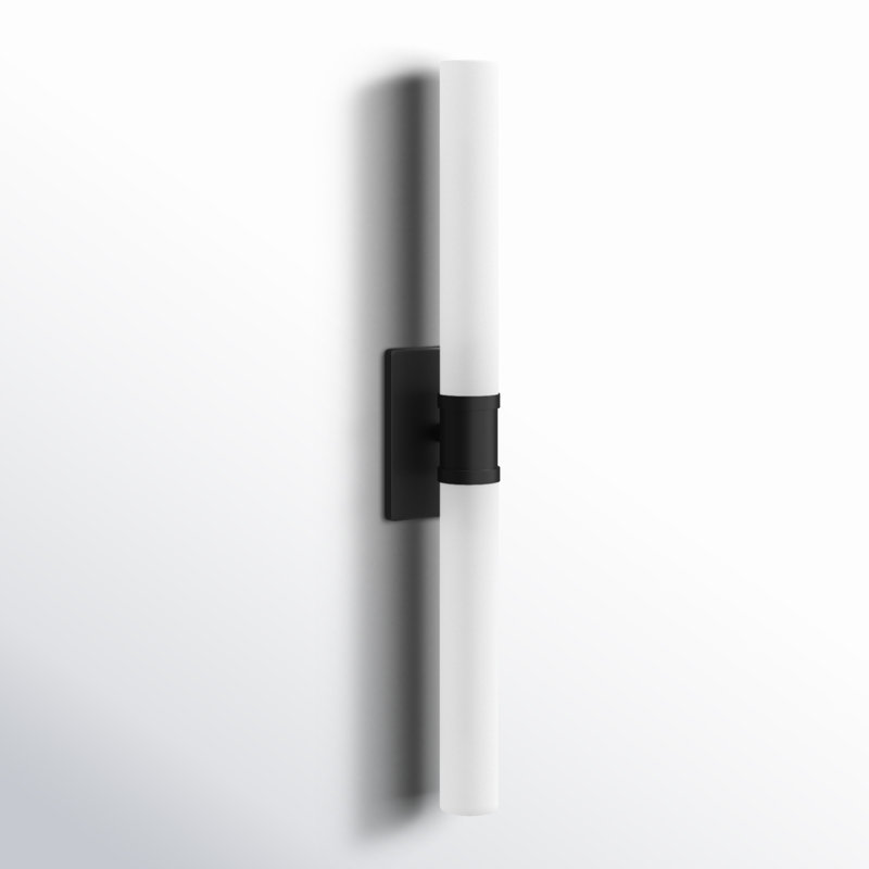 Keaton 2 - Light Vanity Light, Midnight Black, 60 W, 30" H x 5" W x 3.63" D