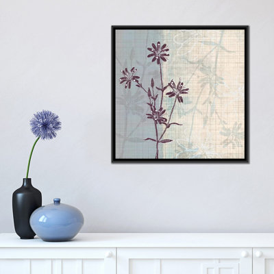«Periwinkle Fields I», reproduction d'impression sur toile tendue