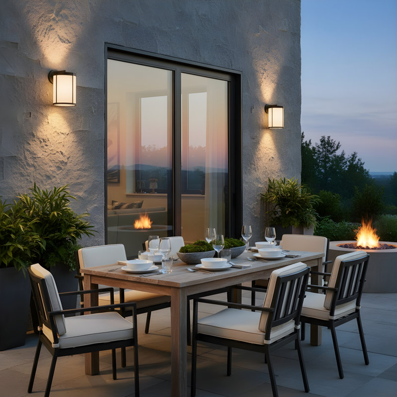 Luning Medium Lantern from Generation Lighting , Antique Bronze, Frosted, 12" H x 8.125" W x 9.75" D