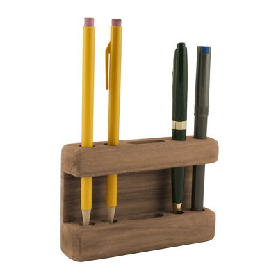 Wood Pen Holder