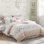 Ensemble d'édredon en coton 9 pièces Blush